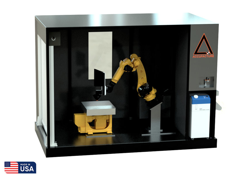 Accufacture Unveils Alchemist 1: A Revolutionary Robotic Additive Manufacturing Cell with Meltio's Wire-Laser Metal 3D Printing Technology